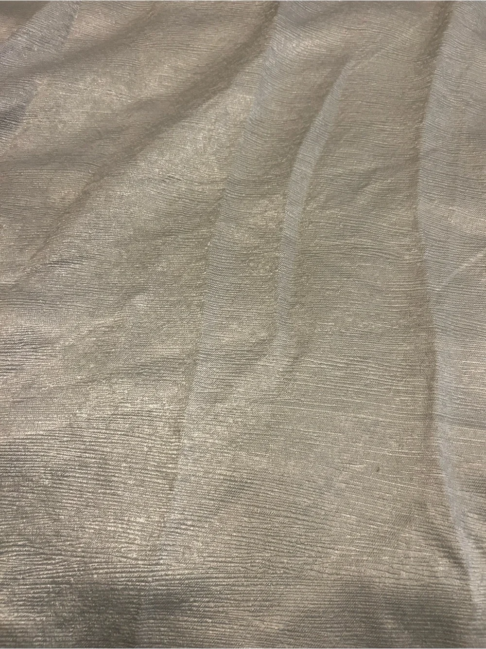 Neutral Textured Blackout Drapery Panels - Light Gray 52 X 96. Set of 2